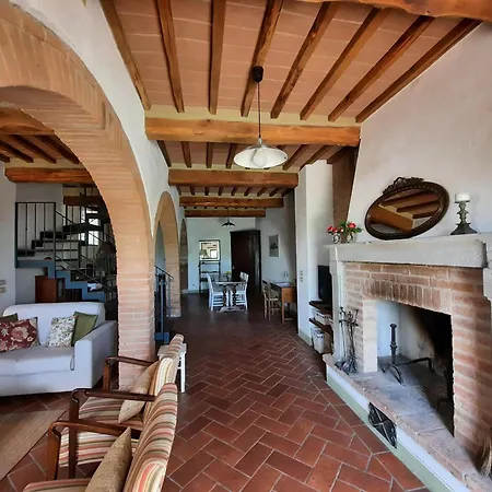 Villa Pasqui La Capanna Accogliente Casa In Paese Con Vista Piscina Wifi *