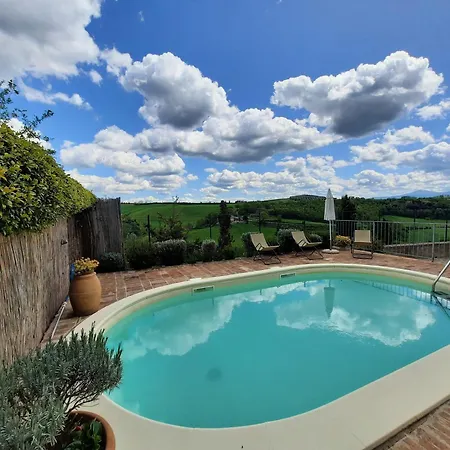 Villa La Capanna,piscina,vista,wifi,in Paese *